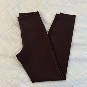 lululemon athletica Brown Leggings 25”